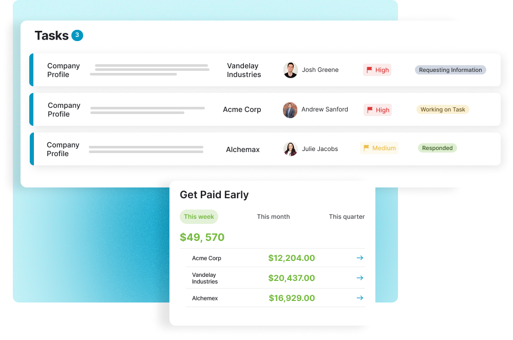 tasks finance